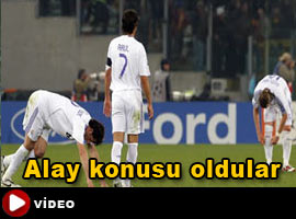 R.Madrid alay konusu oldu - VİDEO