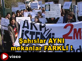 Kadrolu provokatörler iş başında! - Video