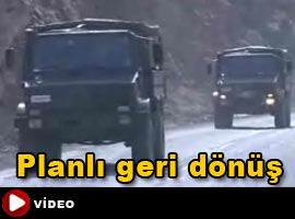 Çekilme başladı, askerler dönüyor-VİDEO