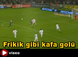 20 metreden kafayla attı - VİDEO