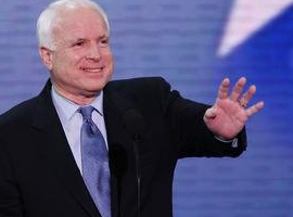 Cumhuriyetçilerin adayı   McCain 