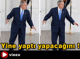 Bush kırdı geçirdi ! - VİDEO