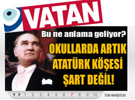 Yalan haberle Atatürk istismarı !