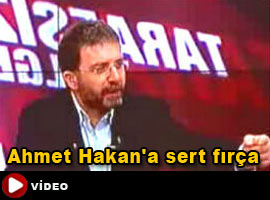 Ahmet Hakan'a sert fırça - VİDEO