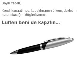 30 bin kişi 'beni kapatın' dedi