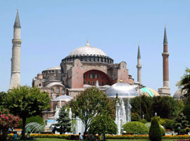 Ayasofya gezisinde şoke eden olay