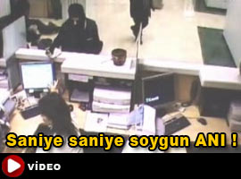 Maskeli soyguncular kamerada - VİDEO