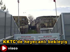 KKTC'de heyecanlı bekleyiş - VİDEO