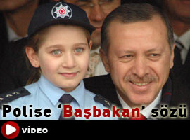 Polisi tebrik etti, sözünü yineledi - İZLE