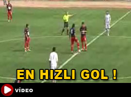 İşte 6. saniyede atılan gol - VİDEO