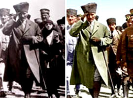 ataturk un fotografina ilginc sansur