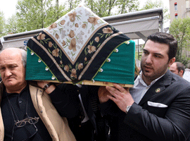 Son Osmanlılar cenazede buluştu