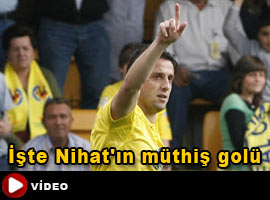 İşte Nihat'ın müthiş golü - VİDEO