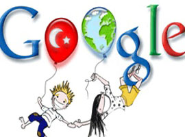 Google'den 23 Nisan'a özel logo