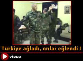 Dağlıca komutanı eğlencede ! - VİDEO