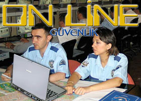 Polise kablosuz bilgisayar