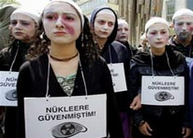 Sinop'ta nükleer karşıtı eylem