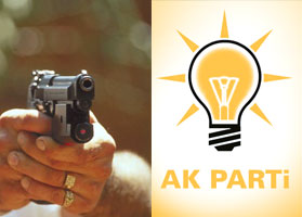 Ak Parti ilçe başkanına kurşun